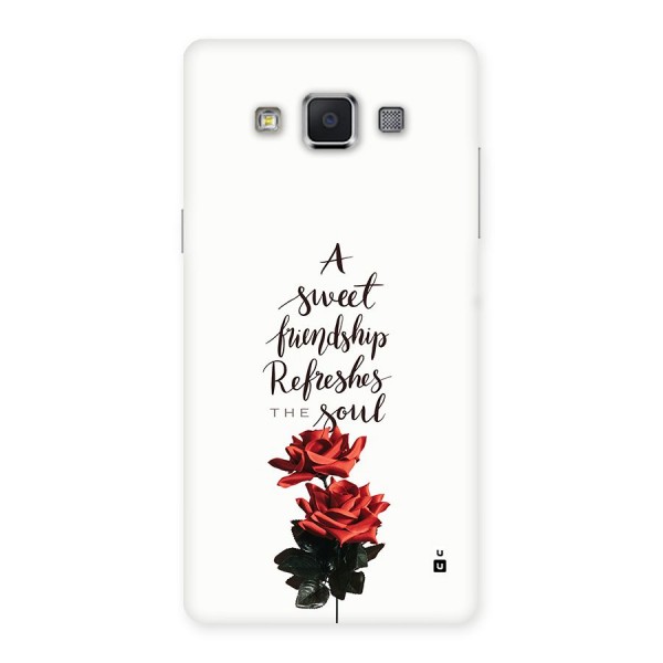 Sweet Friendship Back Case for Galaxy A5