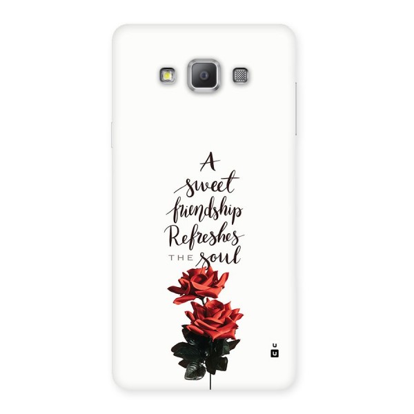 Sweet Friendship Back Case for Galaxy A7