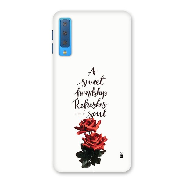 Sweet Friendship Back Case for Galaxy A7 (2018)