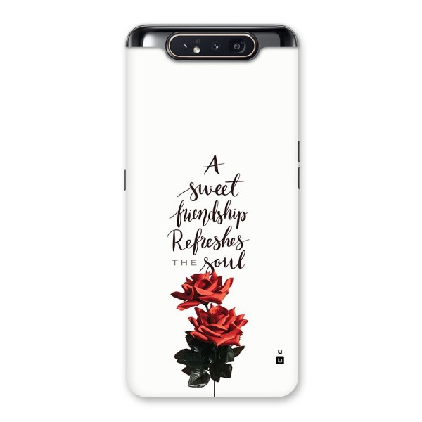 Sweet Friendship Back Case for Galaxy A80