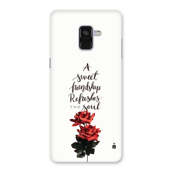 Sweet Friendship Back Case for Galaxy A8 Plus