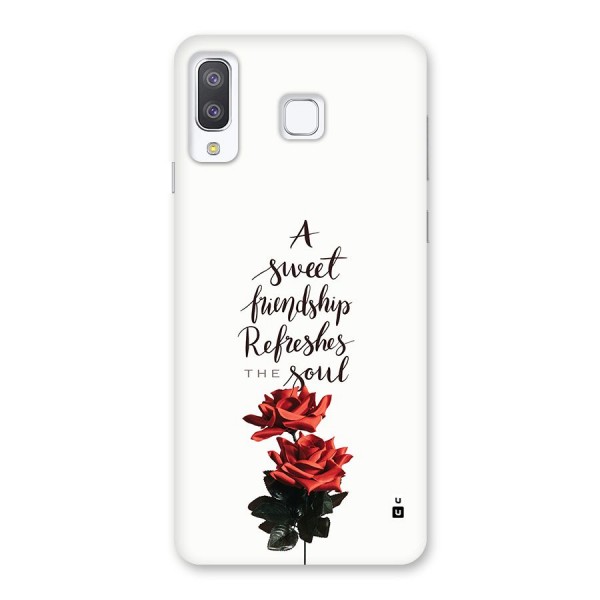 Sweet Friendship Back Case for Galaxy A8 Star