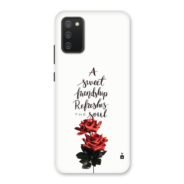 Sweet Friendship Back Case for Galaxy M02s