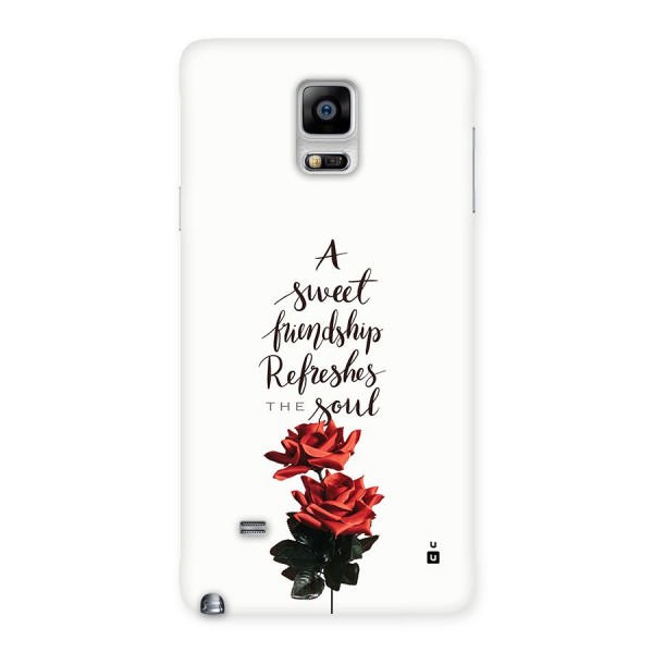 Sweet Friendship Back Case for Galaxy Note 4