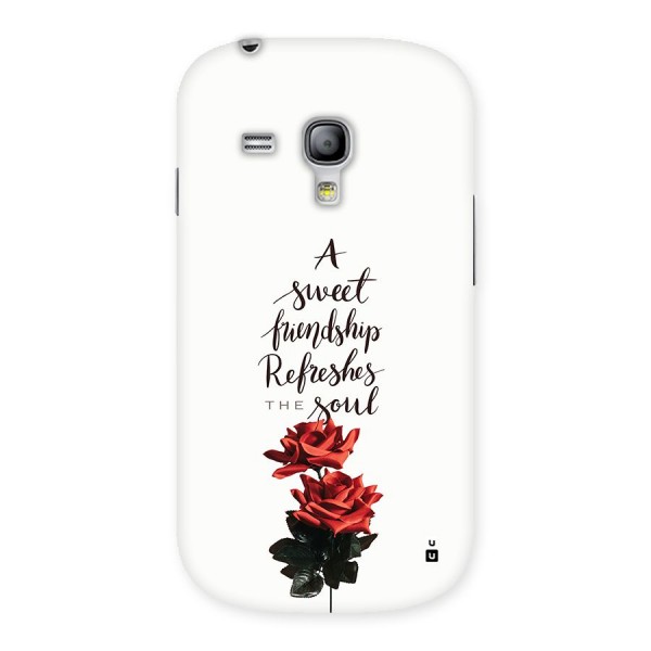 Sweet Friendship Back Case for Galaxy S3 Mini