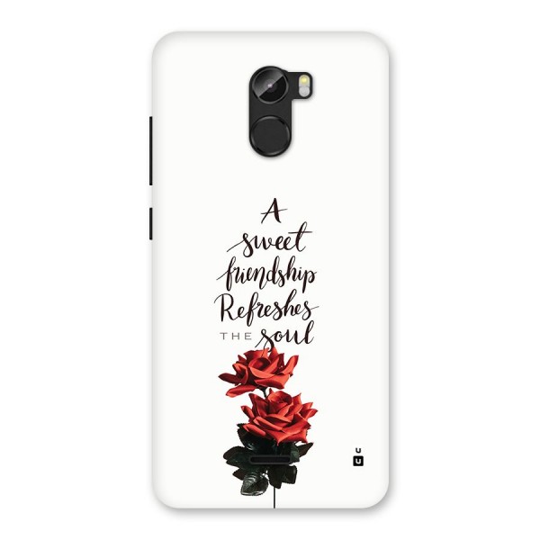 Sweet Friendship Back Case for Gionee X1