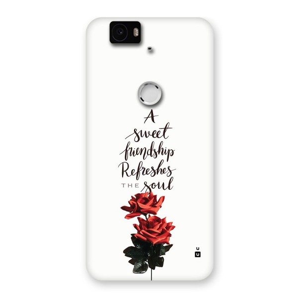 Sweet Friendship Back Case for Google Nexus 6P