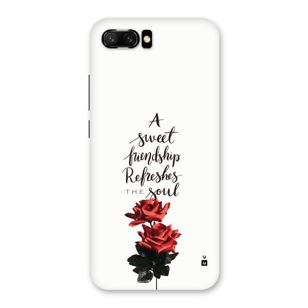 Sweet Friendship Back Case for Honor 10