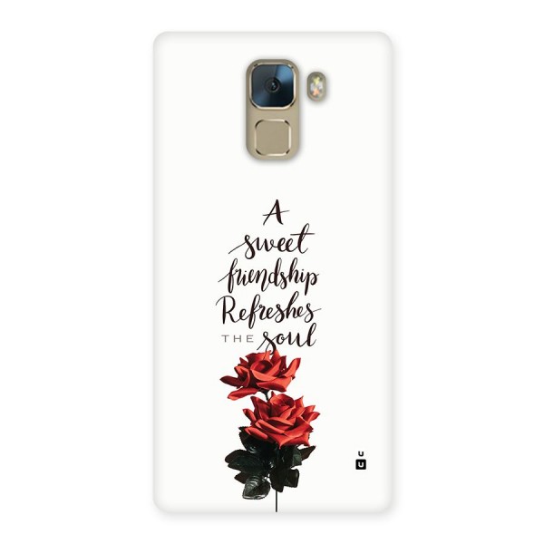 Sweet Friendship Back Case for Honor 7