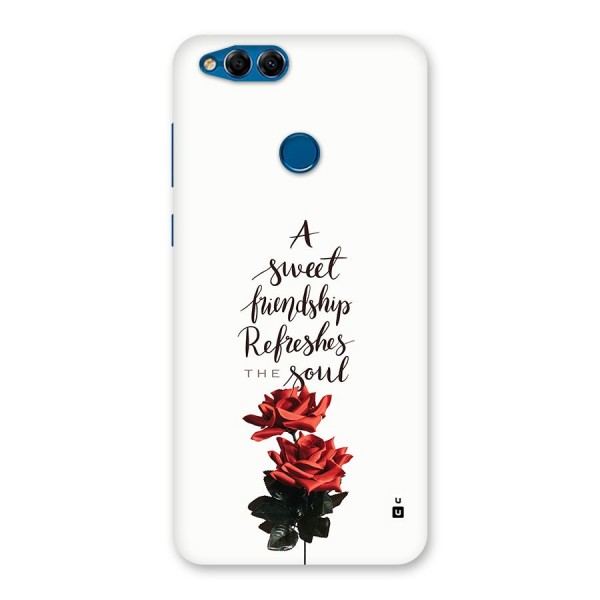 Sweet Friendship Back Case for Honor 7X