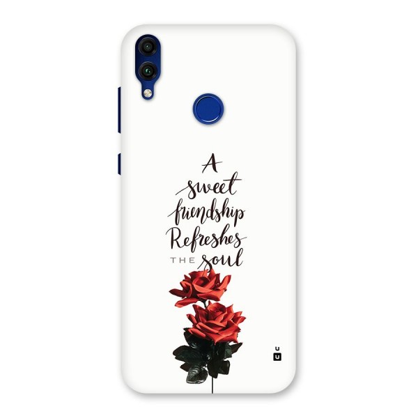 Sweet Friendship Back Case for Honor 8C