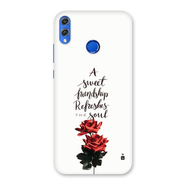 Sweet Friendship Back Case for Honor 8X