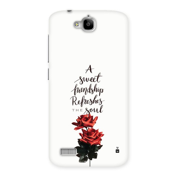 Sweet Friendship Back Case for Honor Holly