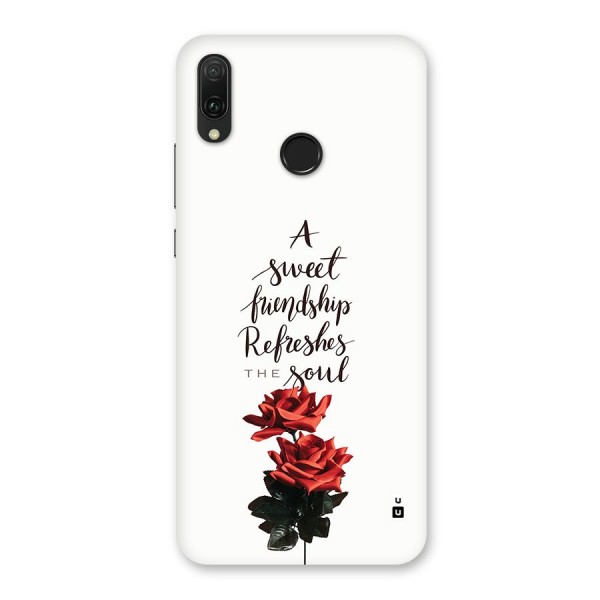 Sweet Friendship Back Case for Huawei Y9 (2019)