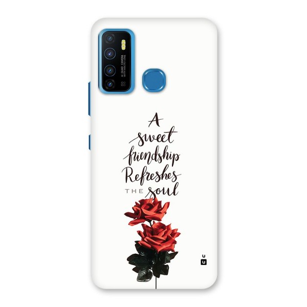 Sweet Friendship Back Case for Infinix Hot 9