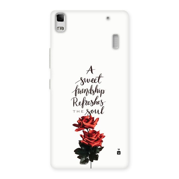 Sweet Friendship Back Case for Lenovo K3 Note