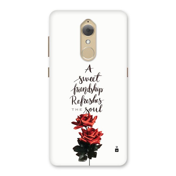 Sweet Friendship Back Case for Lenovo K8