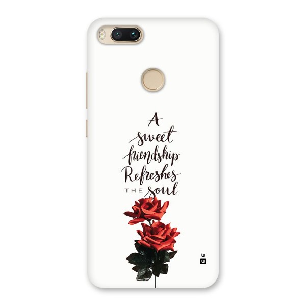 Sweet Friendship Back Case for Mi A1