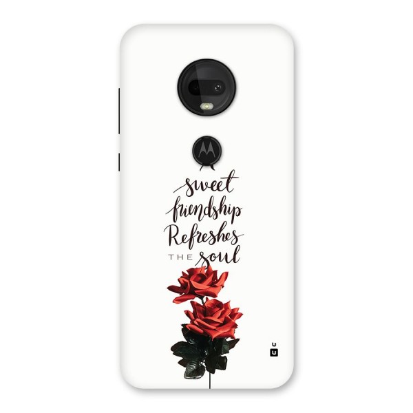 Sweet Friendship Back Case for Moto G7