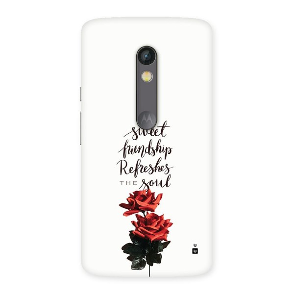 Sweet Friendship Back Case for Moto X Play