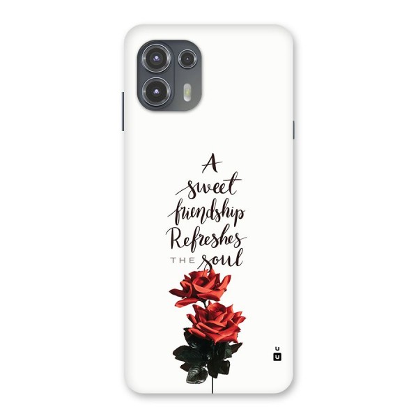 Sweet Friendship Back Case for Motorola Edge 20 Fusion