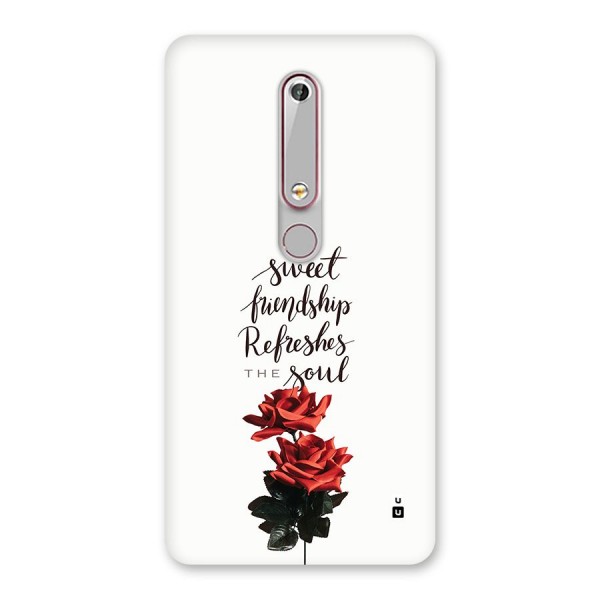 Sweet Friendship Back Case for Nokia 6.1