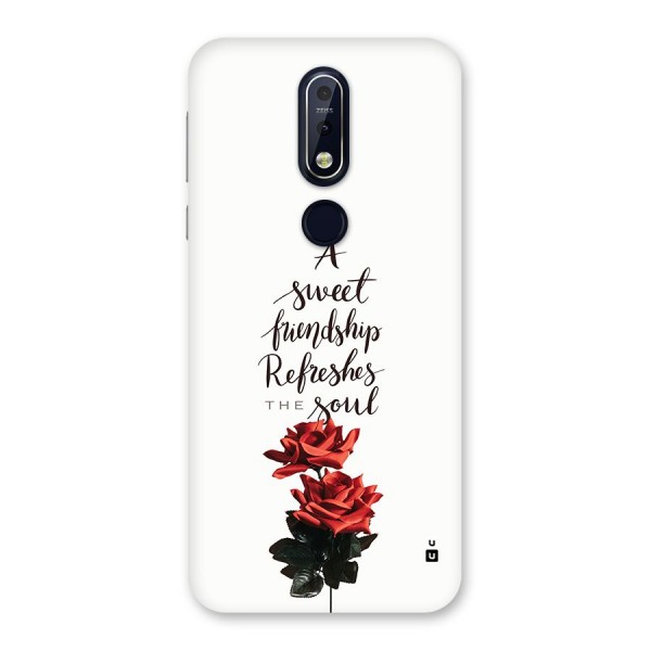 Sweet Friendship Back Case for Nokia 7.1