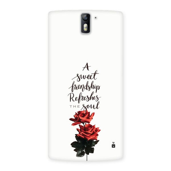 Sweet Friendship Back Case for OnePlus One