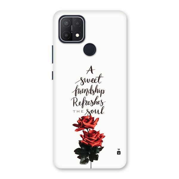 Sweet Friendship Back Case for Oppo A15s