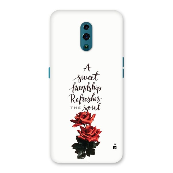 Sweet Friendship Back Case for Oppo Reno