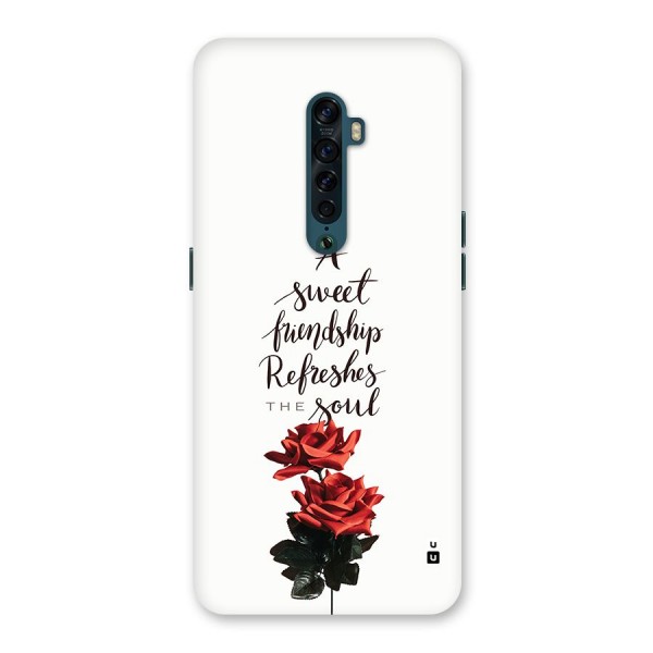 Sweet Friendship Back Case for Oppo Reno2