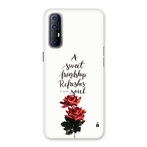 Sweet Friendship Back Case for Oppo Reno3 Pro