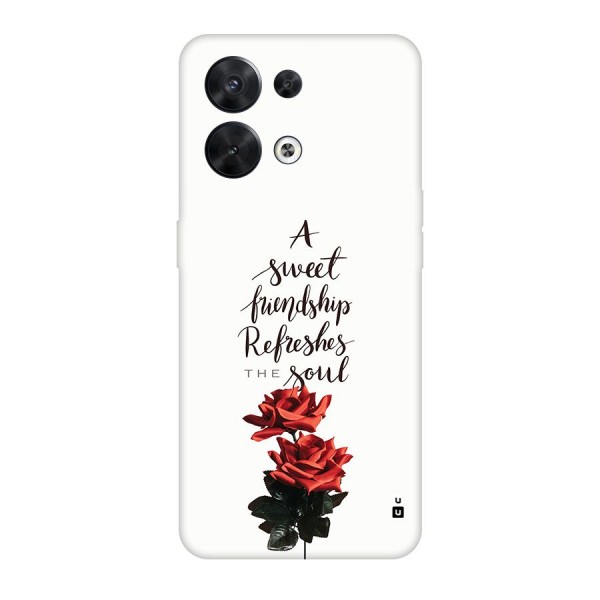 Sweet Friendship Back Case for Oppo Reno8 5G