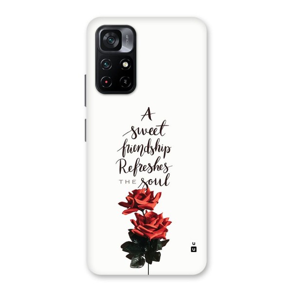 Sweet Friendship Back Case for Poco M4 Pro 5G