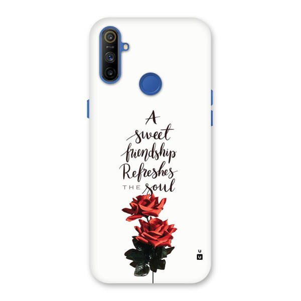 Sweet Friendship Back Case for Realme Narzo 10A