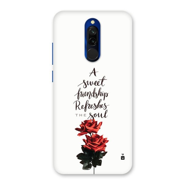 Sweet Friendship Back Case for Redmi 8