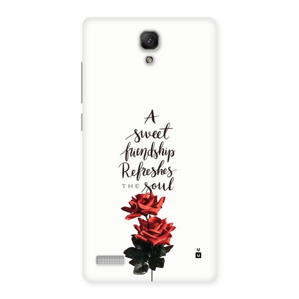 Sweet Friendship Back Case for Redmi Note