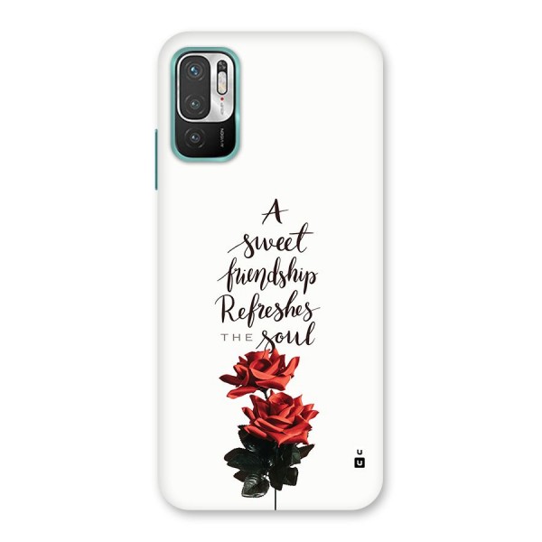 Sweet Friendship Back Case for Redmi Note 10T 5G