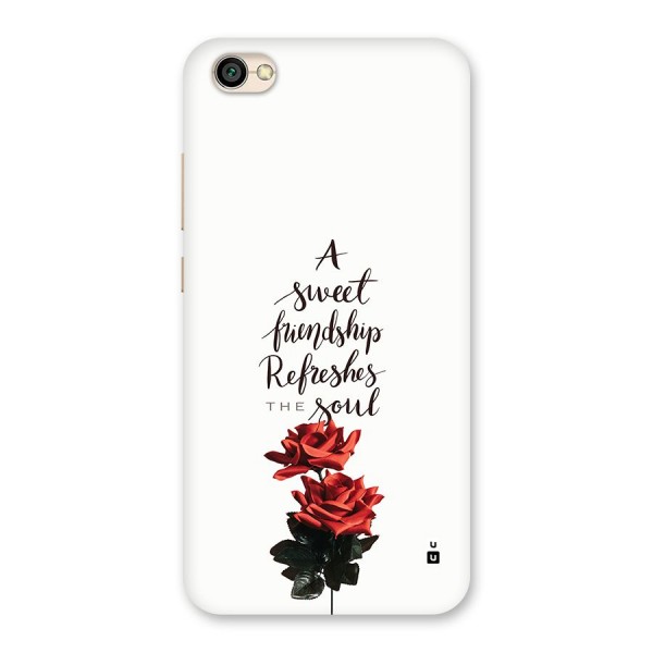 Sweet Friendship Back Case for Redmi Y1 Lite