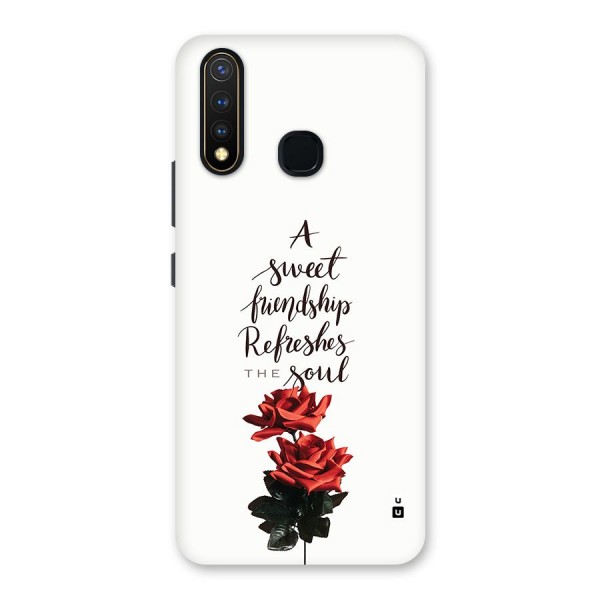 Sweet Friendship Back Case for Vivo U20