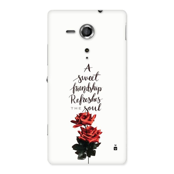 Sweet Friendship Back Case for Xperia Sp