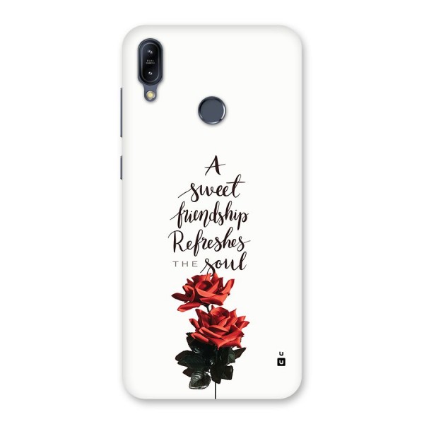 Sweet Friendship Back Case for Zenfone Max M2