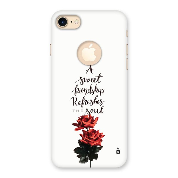 Sweet Friendship Back Case for iPhone 8 Logo Cut