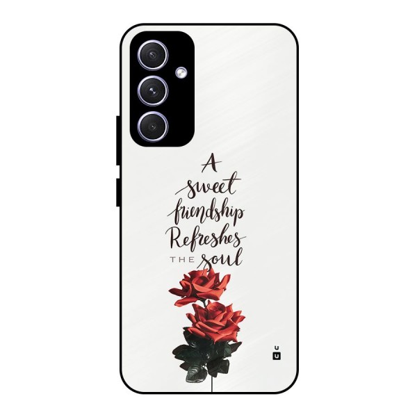 Sweet Friendship Metal Back Case for Galaxy A54