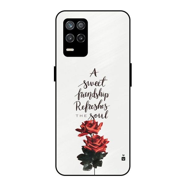 Sweet Friendship Metal Back Case for Realme 8 5G