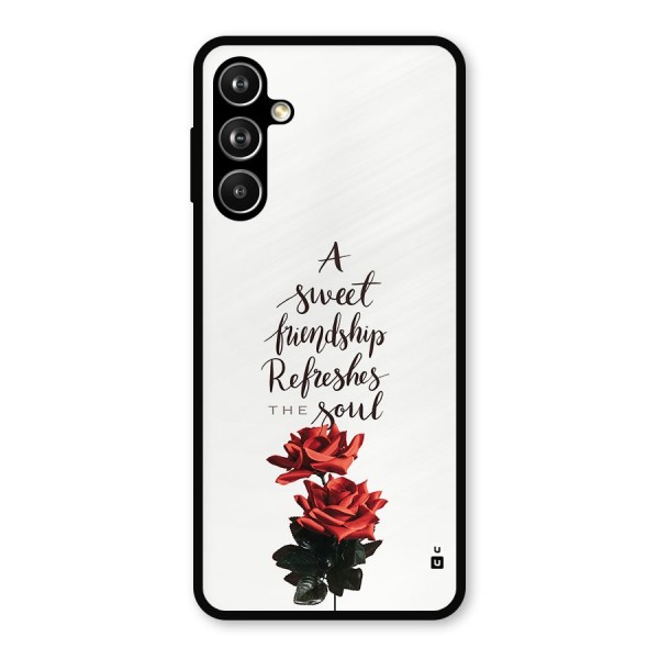 Sweet Friendship Metal Back Case for Samsung Galaxy M54