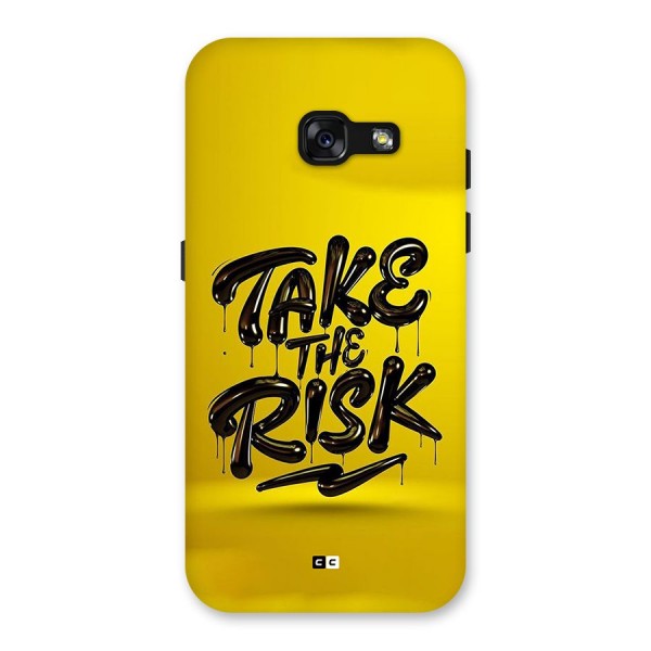 Take The Risk Back Case for Galaxy A3 (2017)