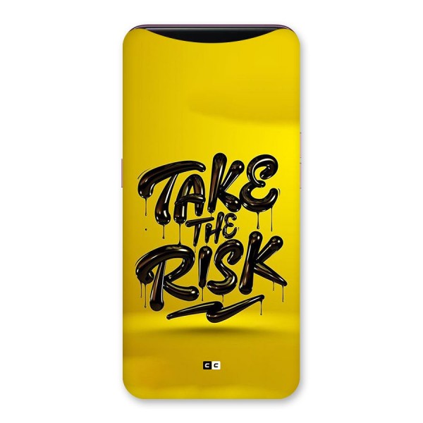 Take The Risk Back Case for Oppo Find X