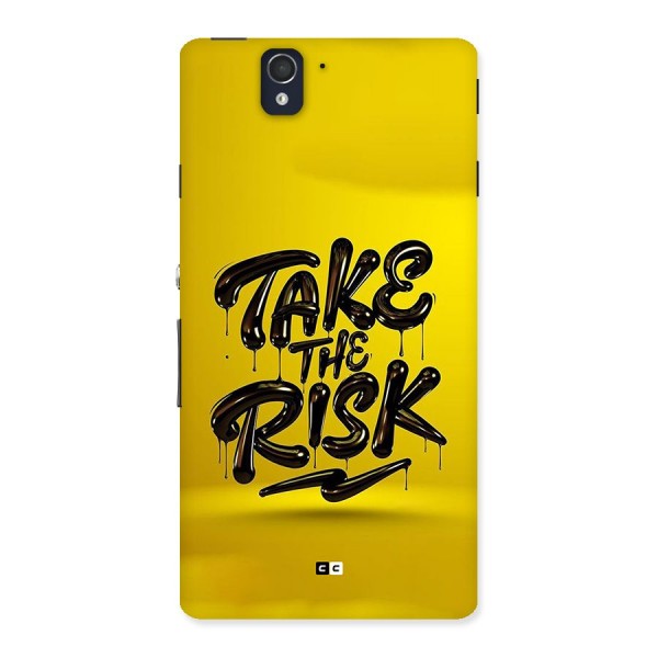 Take The Risk Back Case for Xperia Z