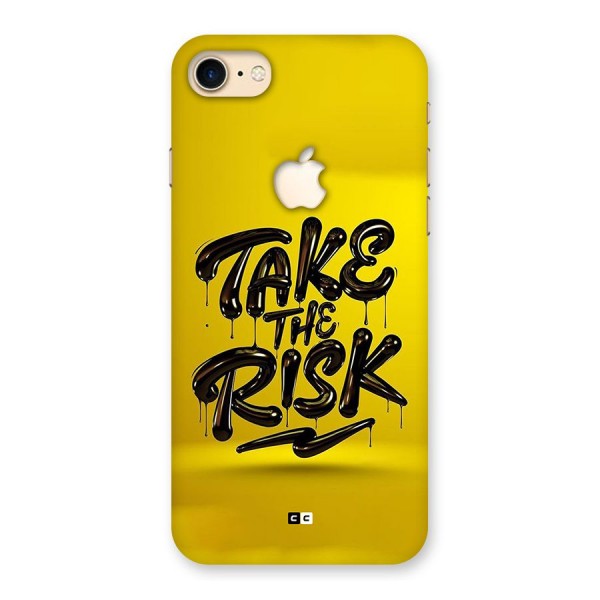 Take The Risk Back Case for iPhone 7 Apple Cut